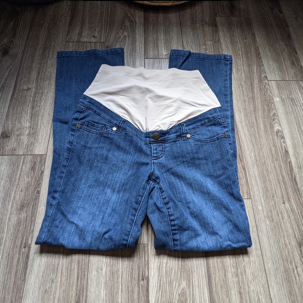 Used Maternity (S) - THYME Straight Leg Jeans